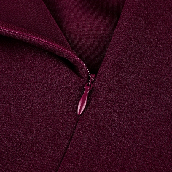 NWT Elegant Wrap Ruched Dress S/4 - Picture 7 of 8